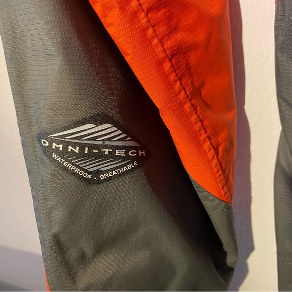 COLUMBIA orange & grey lightweight coat - Picture 4 of 4